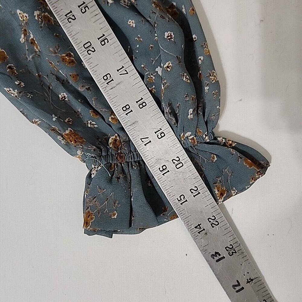 Altard State S XS Blue Floral Babydoll Top Skirt Fairy Festival Sexy Bloomcore - Picture 15 of 16